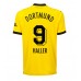Borussia Dortmund Sebastien Haller #9 Domácí Dres 2023-24 Krátkým Rukávem